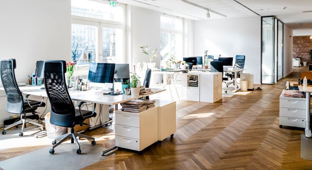 En kontorslokal
