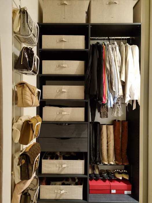 Organiserad garderob