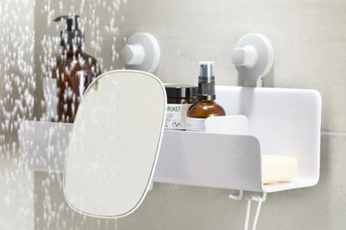 Duschhylla med Spegel
