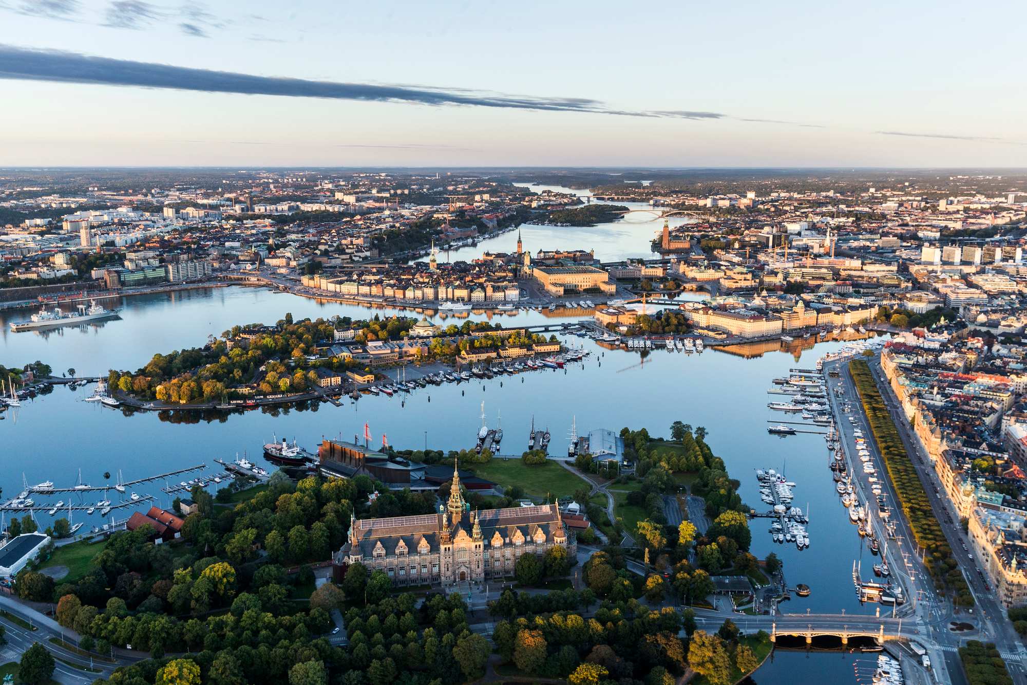 Stockholm uppifrån